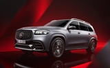 Mercedes AMG GLS 63 2023 front quarter tracking