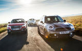 Mini Countryman Cooper S v Nissan Juke Nismo RS v Audi Q2 Sport - group test