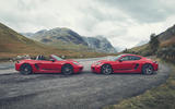 Porsche 718 T Boxster and Cayman