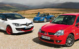 Mégane Trophy-R v Clio Trophy v Sport Spider