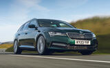 Skoda Superb Sleeper front quarter