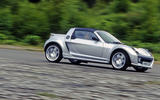 Smart Roadster cornering