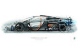 Gordon Murray T.50 hypercar sketch 