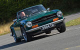 Triumph TR6 front three quarter