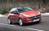 Vauxhall Adam 2013 front quarter tracking