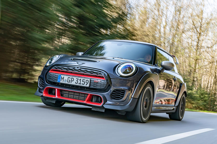 Mini JCW GP 2020 road test review - hero front