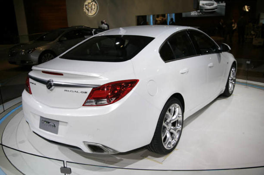 Detroit motor show: Buick Regal GS