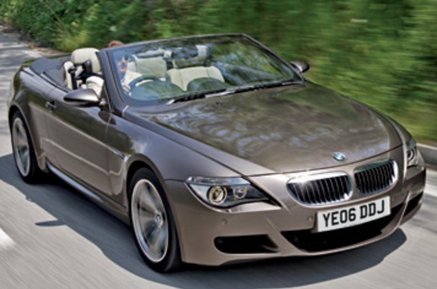 BMW M6 convertible