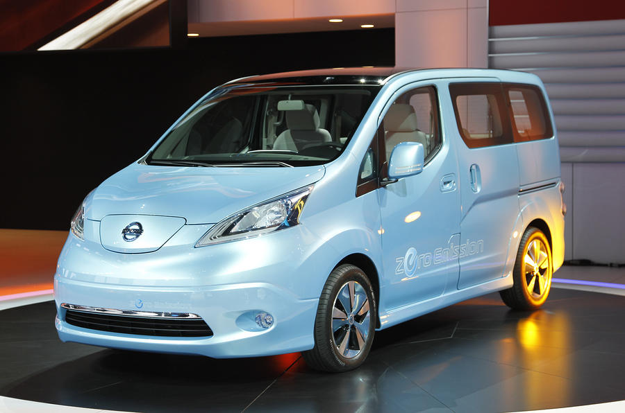 Detroit show: Nissan EV concept van