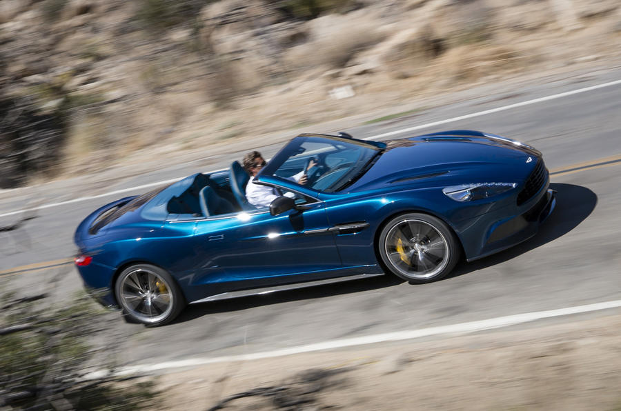 Aston Martin Vanquish Volante to launch at Pebble Beach