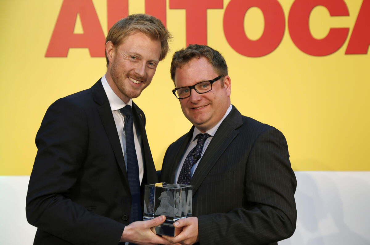 Tesla presented with Autocar’s new Sturmey Award for innovation