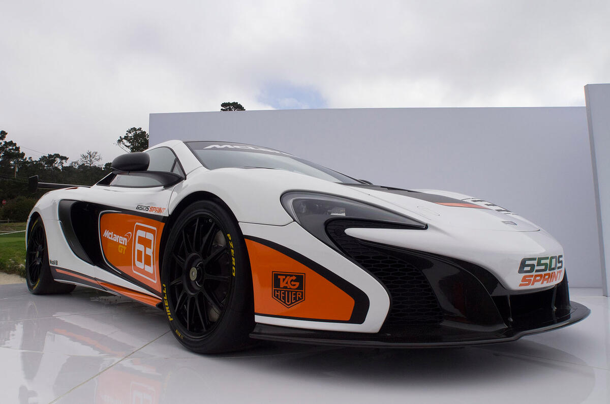 McLaren 650S Sprint unveiled at Pebble Beach