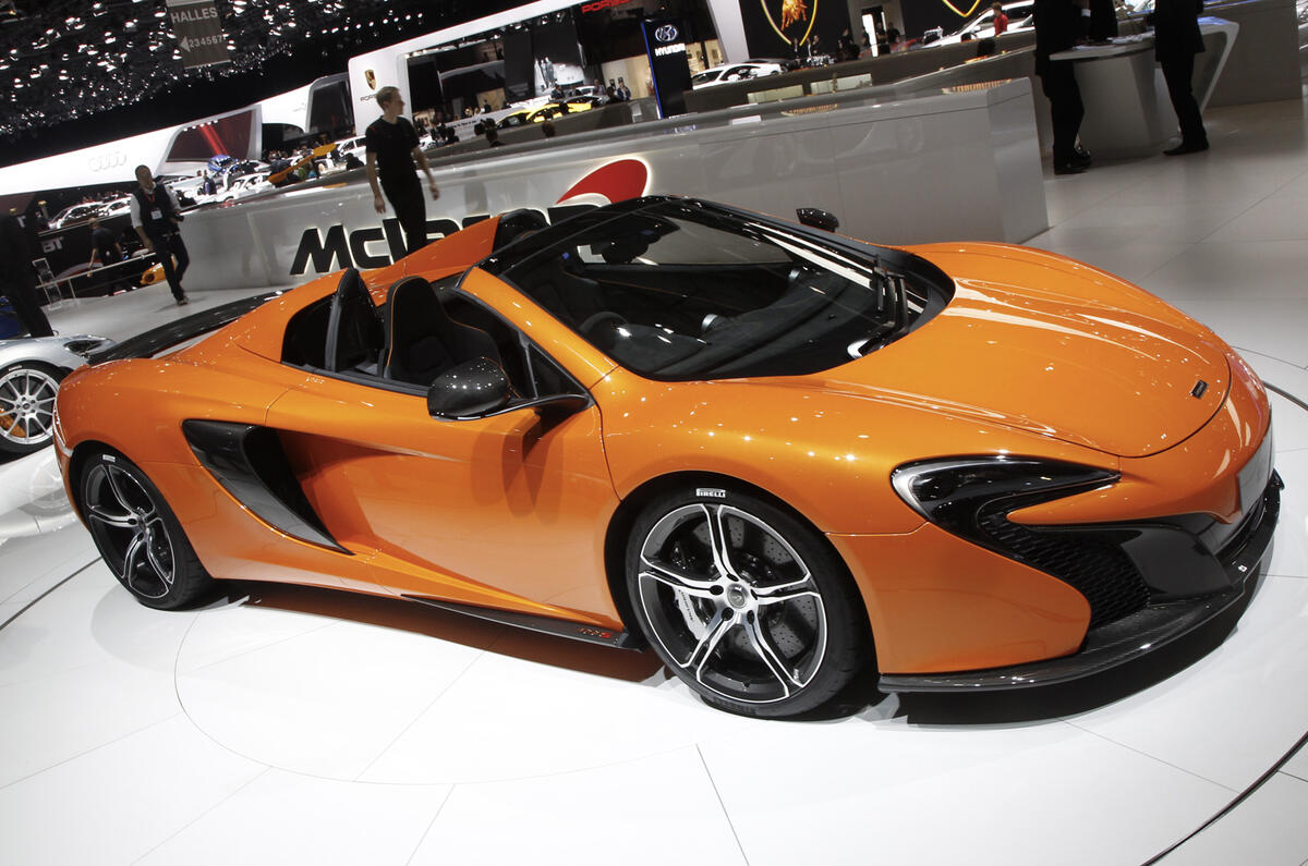 McLaren 650S Spider joins supercar range