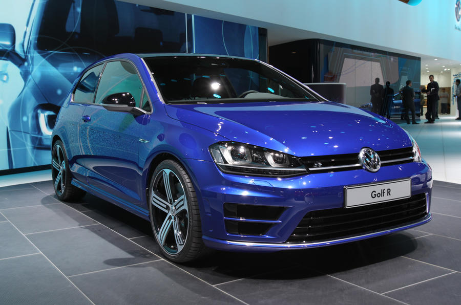 Volkswagen Golf R shown in Detroit