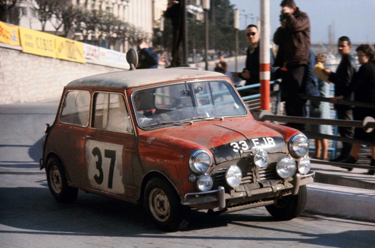 Mini Cooper S at the Monte Carlo rally: picture special