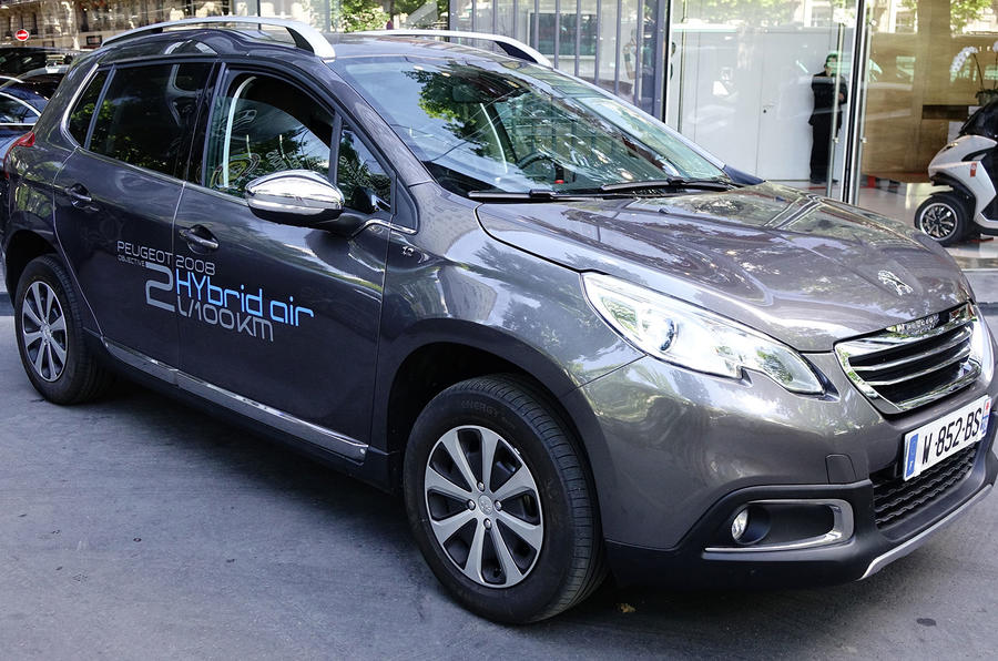 Peugeot 2008 Hybrid Air prototype