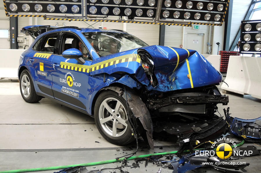 Porsche Macan scores top rating in latest Euro NCAP crash test results