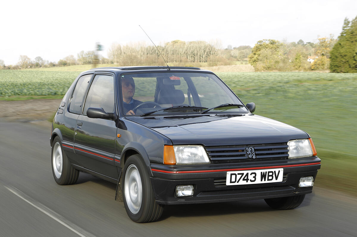 History of the Peugeot 205 GTi - picture special