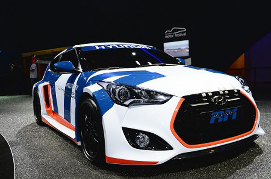 Hyundai unveils wild mid-engined Veloster