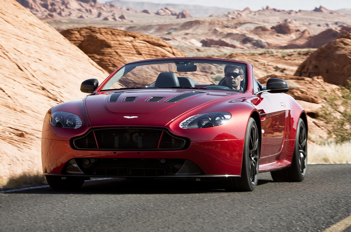 Aston Martin V12 Vantage S Roadster revealed