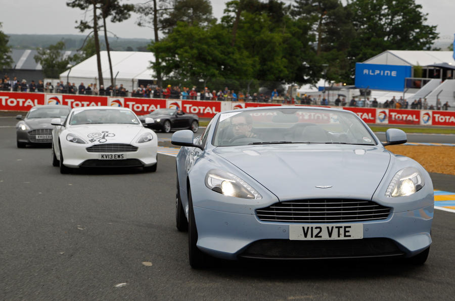 Aston centenary parade