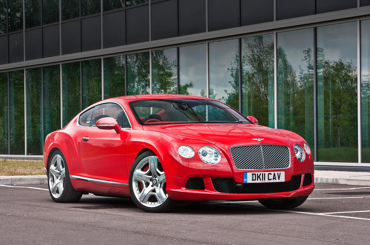Bentley continental gt static 0