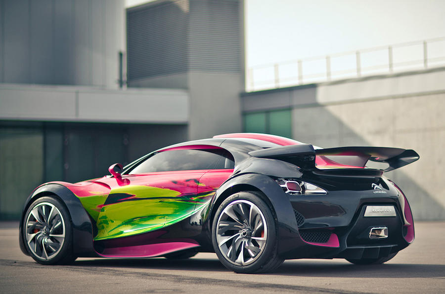 Citroen Survolt Art Car revealed