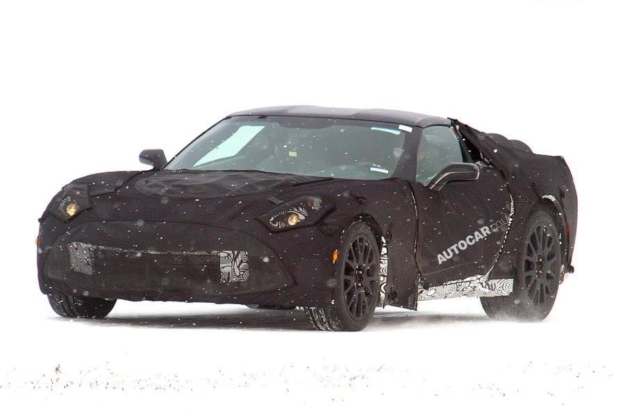 Spy pictures: new Corvette C7