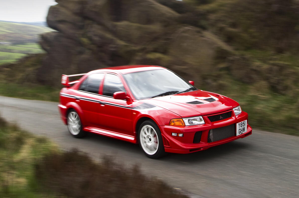 History of the Mitsubishi Evo - picture special