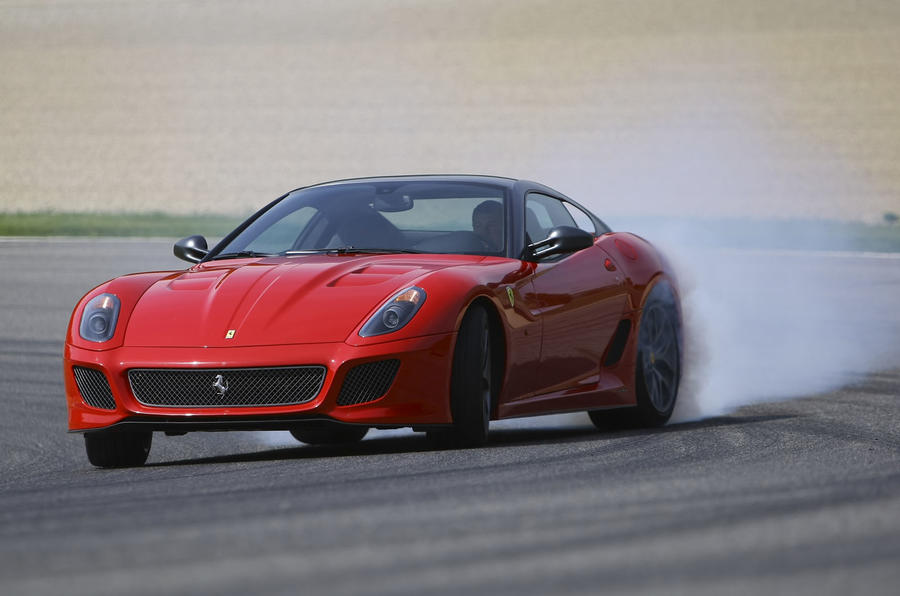 Ferrari 599 GTO driven