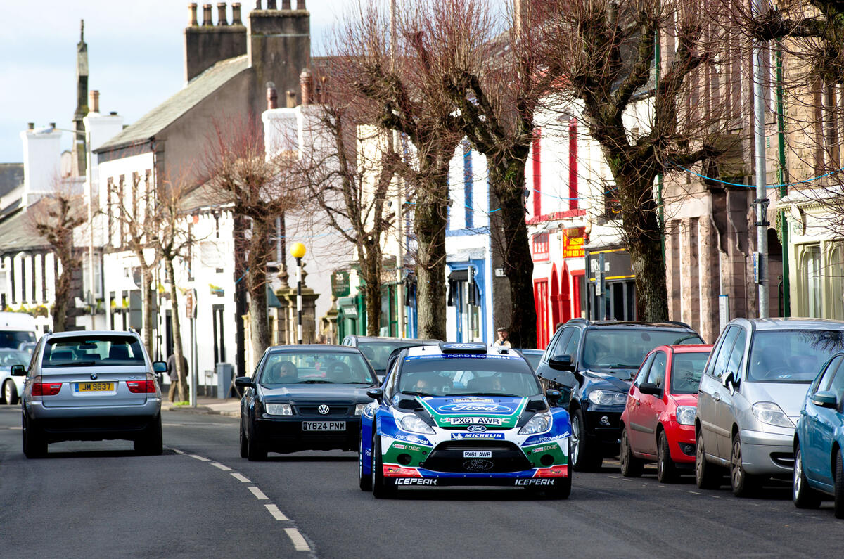 Ford Fiesta RS WRC driven