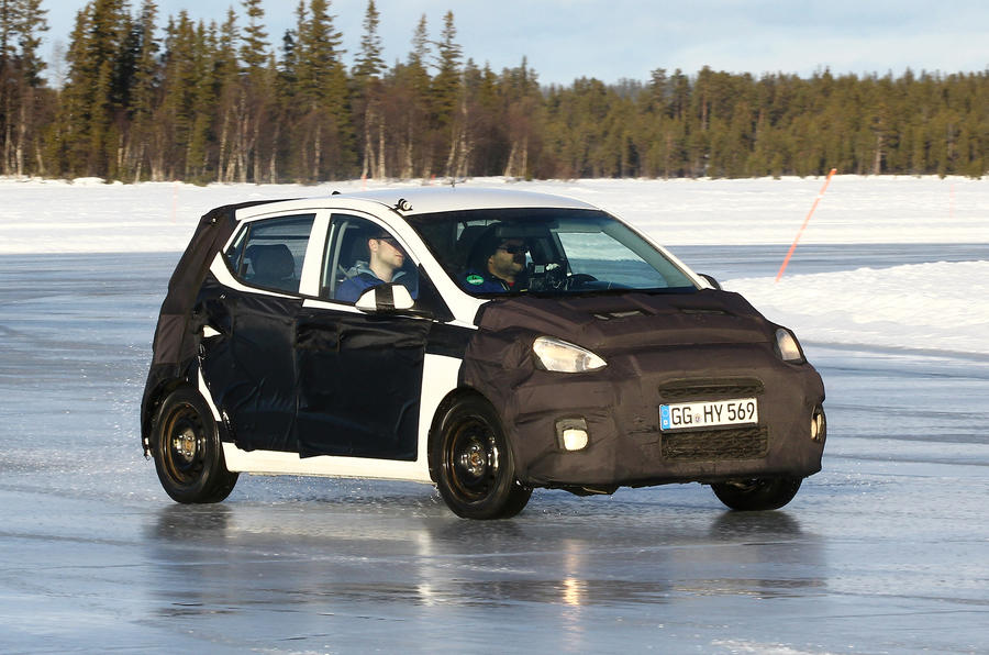 Hyundai i10 prototype