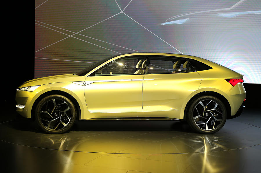 Skoda Vision E electric concept revealed in Shanghai