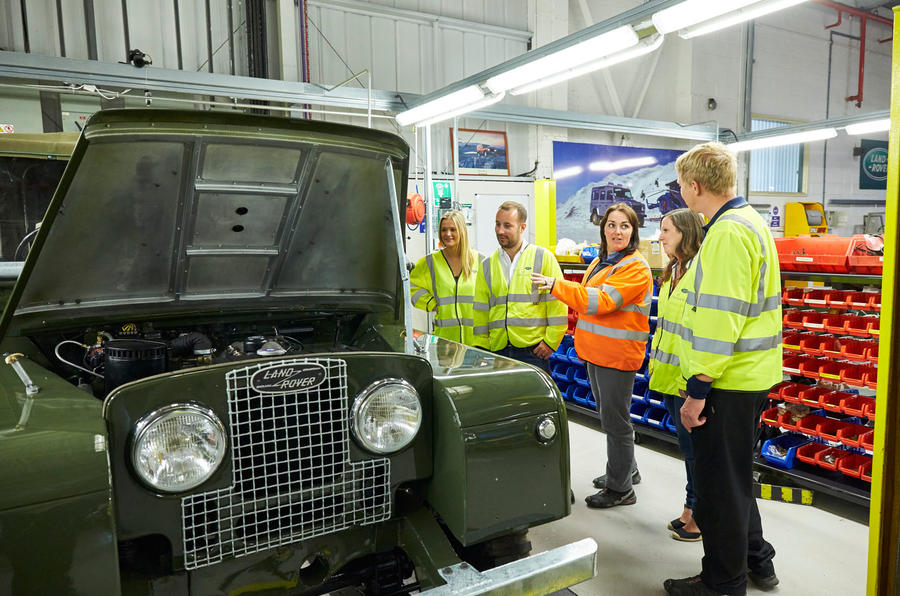 Land Rover Classic opens factory doors for Reborn Tour