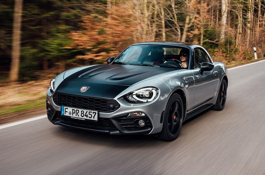 Abarth 124 GT review 2018 hero front