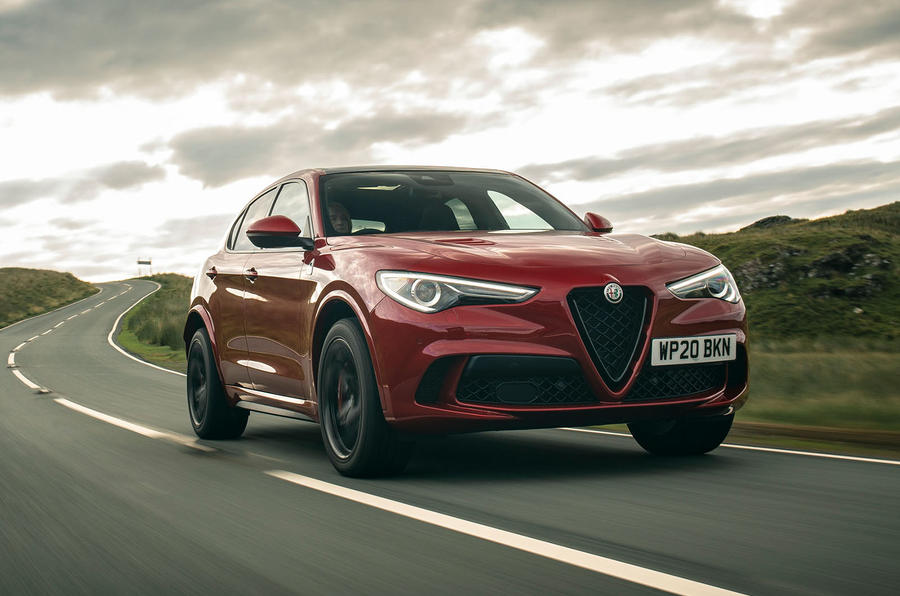 Alfa Romeo Stelvio Quadrifoglio 2020 UK first drive review - hero front