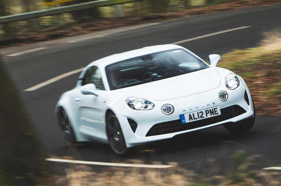 Alpine A110 Pure 2019 UK first drive review - hero front