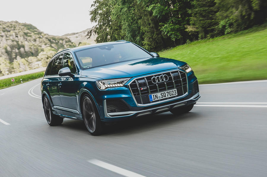 Audi SQ7 2020 first drive review - hero front