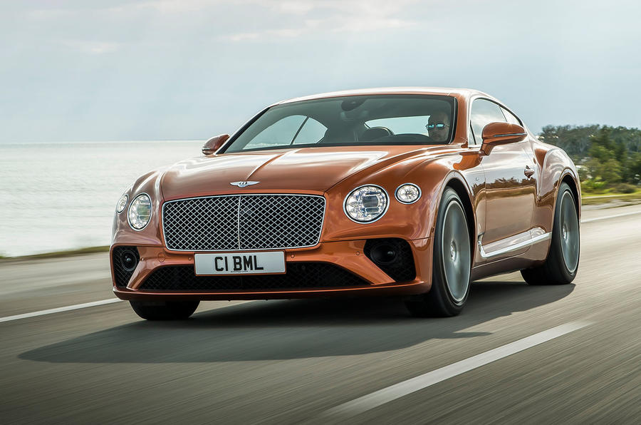 Bentley Continental GT V8 2019 first drive review - hero front