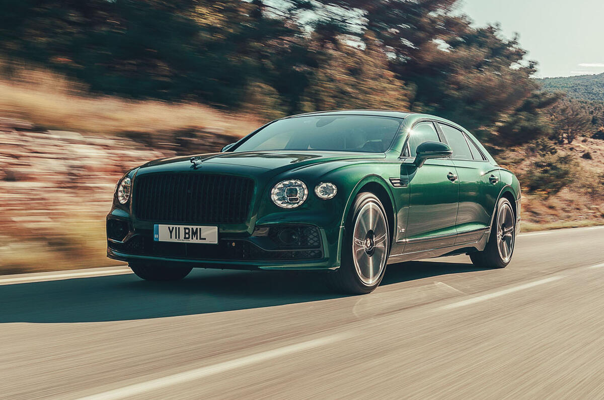 Bentley Flying Spur 2019 first drive review - hero front