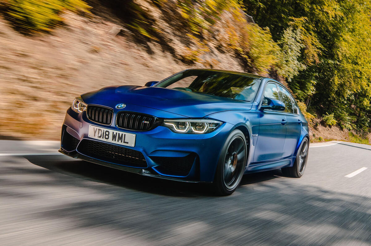 BMW M3 CS 2018 review hero front