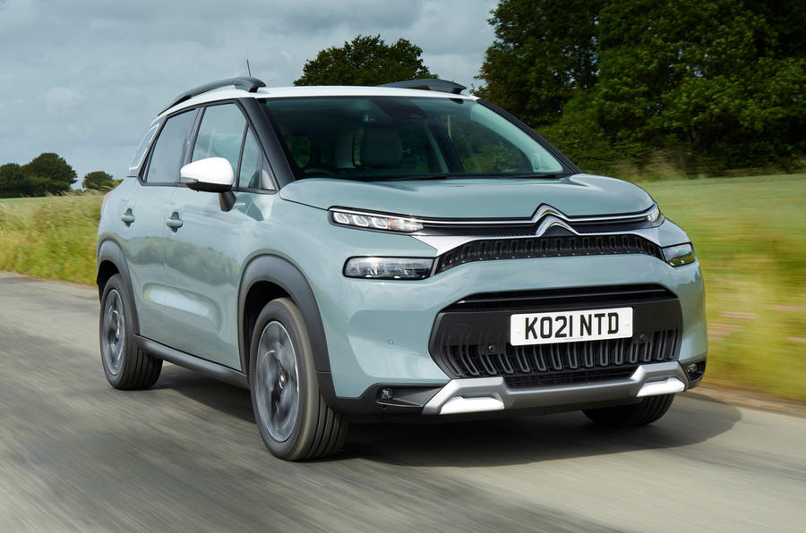 1 Citroen C3 Aircross 2021 UK FD hero front