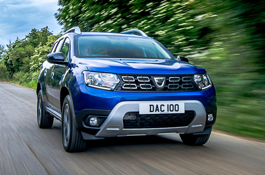 Dacia Duster Bi-Fuel 2020 UK first drive review - hero front