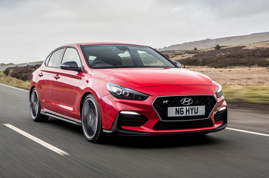 Hyundai i30 Fastback N 2019 UK first drive review - hero front