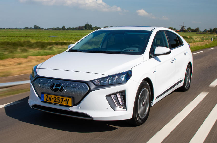 Hyundai Ioniq Electric 2019 first drive review - hero front