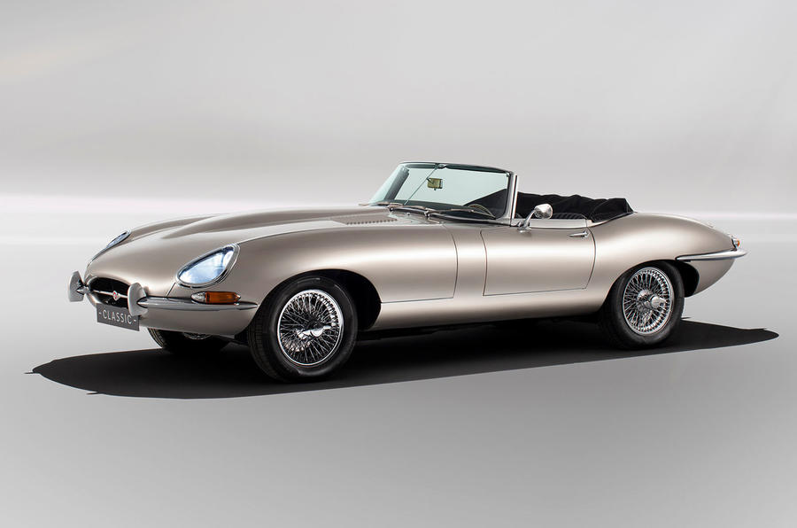 Jaguar E-Type Zero concept - static front