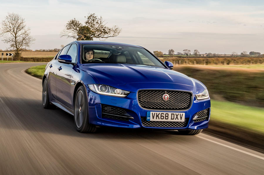 Jaguar XE 20t 2018 UK first drive review - hero front