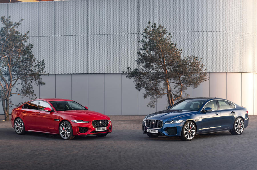 Jaguar XE and XF