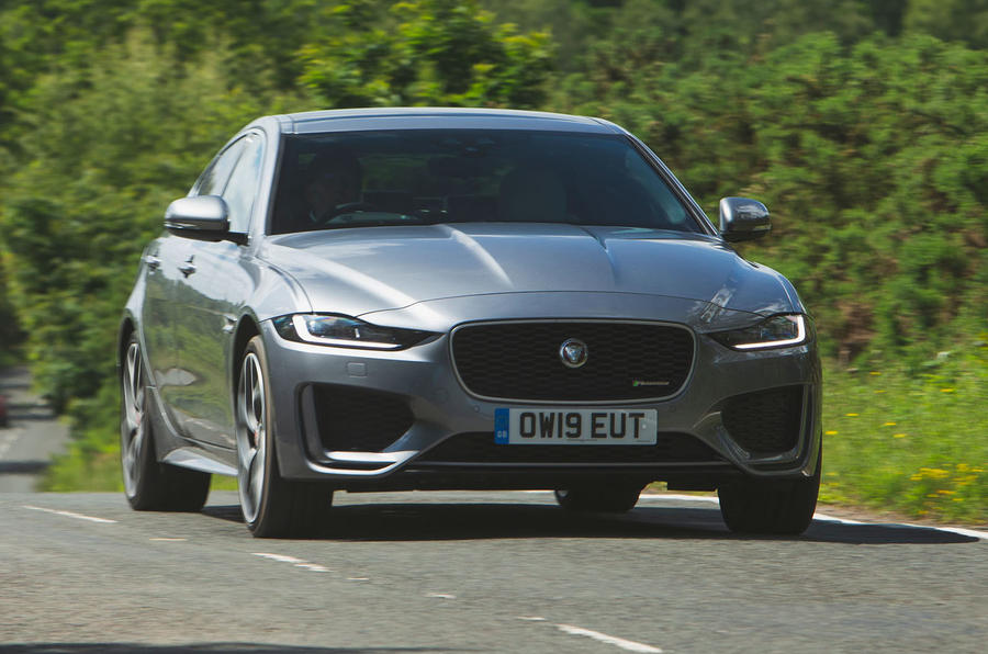 Jaguar XE P300 2019 UK first drive review - hero front