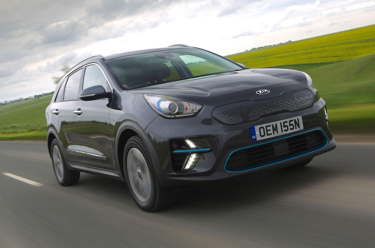 Kia e-Niro 2020 Uk first drive review - hero front